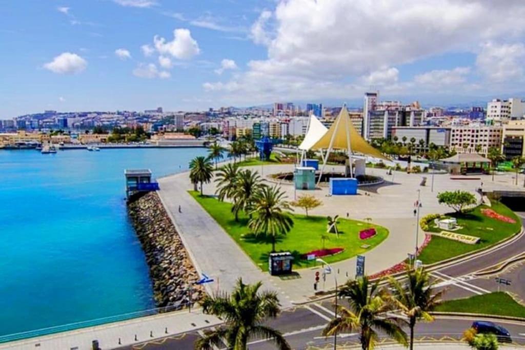 Estudio Con Terraza Vista Mar Las Palmas de Gran Canaria Exterior photo